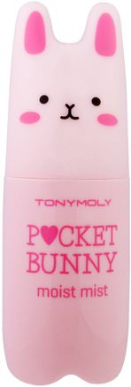 Pocket Bunny, Moist Mist, 60 ml by Tony Moly-Bad, Skönhet, Ansiktstoner