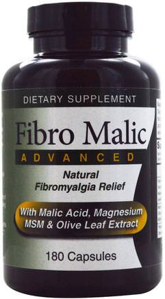 Fibromalic, Fibro Malic Advanced, 180 Capsules by Trask-Kosttillskott, Mineraler, Magnesium, Hälsa, Fibromyalgi