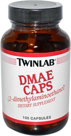 DMAE Caps, 100 Capsules by Twinlab-Kosttillskott, Dmae Vätskor Och Flikar