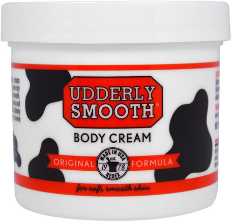 Body Cream, Original Formula, 12 oz (340 g) by Udderly Smooth-Bad, Skönhet, Body Lotion, Kroppsvård