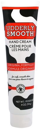 Hand Cream, Original Formula, 4 oz (114 g) by Udderly Smooth-Bad, Skönhet, Handkrämer