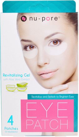 Revitalizing Gel Patches, With Aloe Vera Extract, 4 Patches by Nu-Pore-Sverige