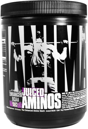 Animal Enhanced BCAA, Juiced Aminos, Grape Juiced, 376 g by Universal Nutrition-Bcaa (Grenad Kedjaminosyra), Sport, Träning, Sport