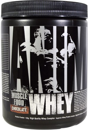 Animal Muscle Food, Whey, Chocolate, (135 g) by Universal Nutrition-Sport, Muskel