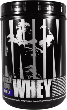 Animal Muscle Food, Whey, Vanilla, 1 lb (454 g) by Universal Nutrition-Sport, Sport