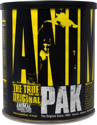Animal Pak, Training Supplement, 15 Packs by Universal Nutrition-Sporter