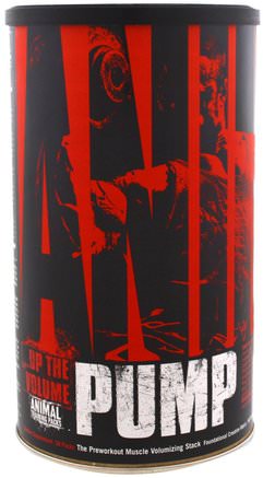 Animal Pump, The Preworkout Muscle Volumizing Stack, 30 Packs by Universal Nutrition-Sport, Muskel