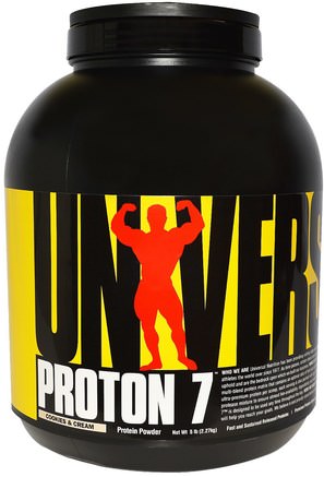 Proton 7, Cookies & Cream, 5 lb (2.27 kg) by Universal Nutrition-Sport Protein