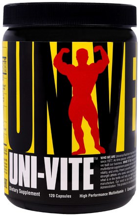Uni-Vite, 120 Capsules by Universal Nutrition-Multivitaminer
