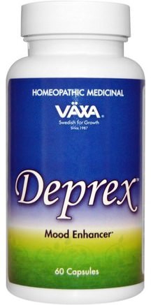 Deprex, 60 Capsules by Vaxa International-Hälsa, Humör, Örter, St. Johns Wort