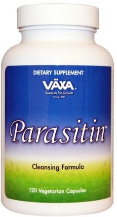 Parasitin, 120 Veggie Caps by Vaxa International-Kosttillskott, Homeopati, Hälsa, Parasit