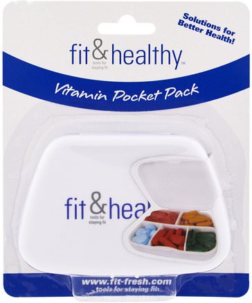 Vitamin Pocket Pack, 1 Pocket Pack by Vitaminder-Piller Arrangörer Splitters Och Krossar, Hemtillbehör