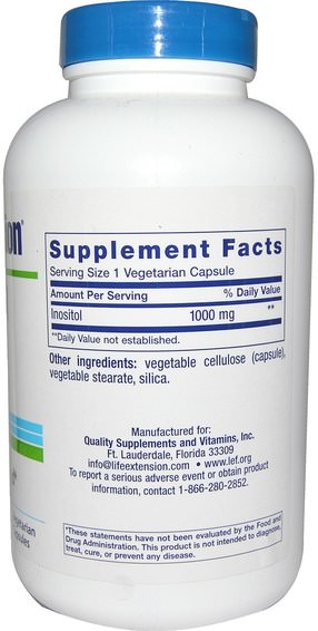 Vitaminer, Inositol