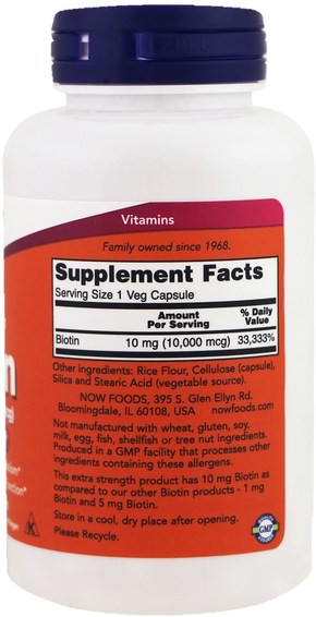 Vitaminer, Vitamin B, Biotin
