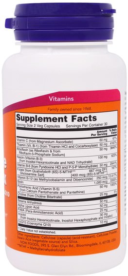 Vitaminer, Vitamin B-Komplex