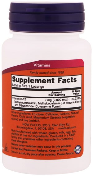 Vitaminer, Vitamin B, Vitamin B12