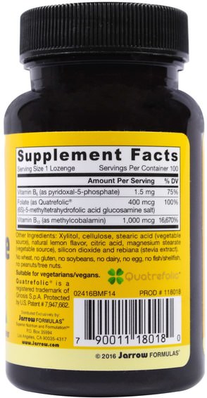 Vitaminer, Vitamin B, Vitamin B12, Vitamin B12 - Metylcobalamin