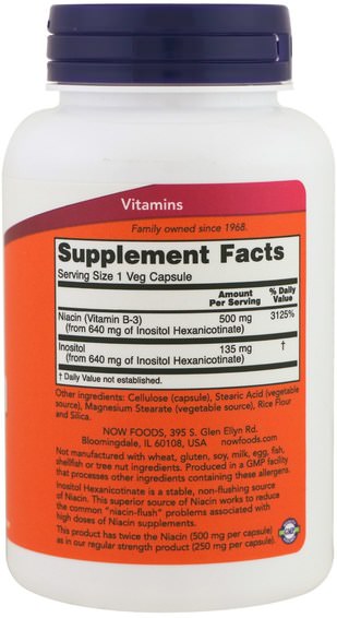 Vitaminer, Vitamin B, Vitamin B3, Vitamin B3 - Niacin Spolfri