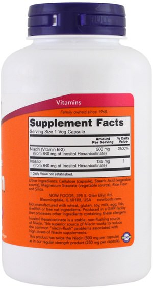 Vitaminer, Vitamin B, Vitamin B3, Vitamin B3 - Niacin Spolfri