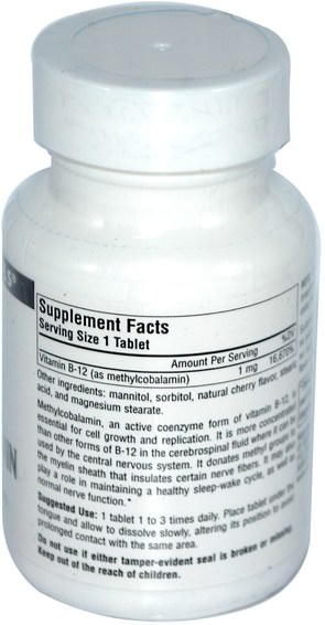 Vitaminer, Vitamin B12, Vitamin B12 - Metylcobalamin