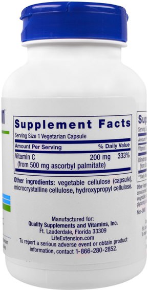 Vitaminer, C-Corkorbylpalmitat-Vitamin (C-Ester)