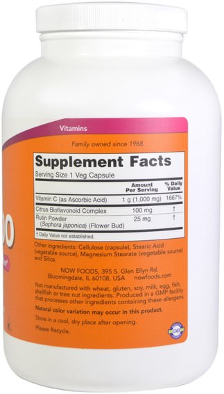 Vitaminer, Vitamin C, Bioflavonoider