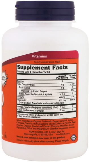Vitaminer, Vitamin C