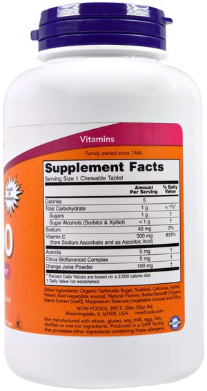 Vitaminer, Vitamin C, C-Vitamin Tuggbar