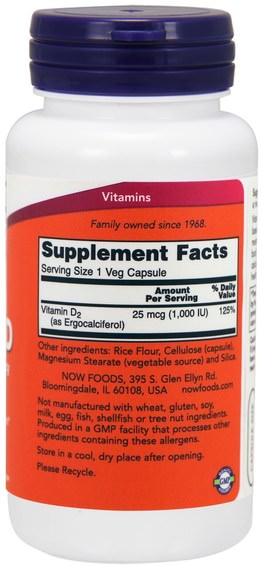 Vitaminer, Vitamin D3, Vitamin D 2 (Ergocalciferol)