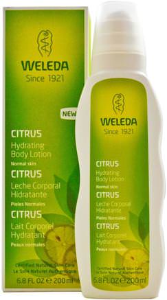 Hydrating Body Lotion, Normal Skin, Citrus, 6.8 fl oz (200 ml) by Weleda-Bad, Skönhet, Body Lotion