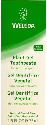 Plant Gel Toothpaste, 2.5 fl oz (75 ml) by Weleda-Bad, Skönhet, Tandkräm