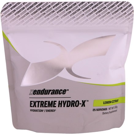 Extreme Hydro-X, Lemon-Citrus, 150 g by Xendurance-Sport, Träning