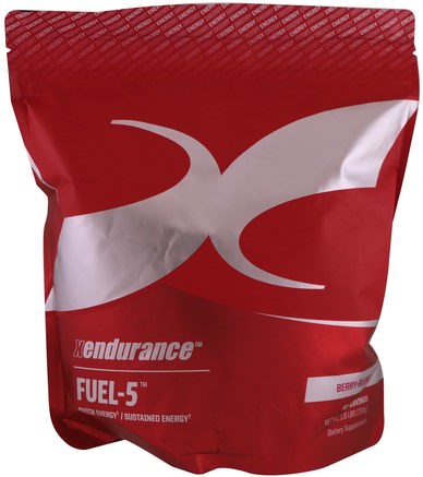 Fuel-5, Berry-Blend, 1.6 lbs (720 g) by Xendurance-Sport, Muskel