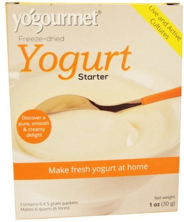 Freeze-Dried Yogurt Starter, 1 oz (30 g) by Yogourmet-Sverige