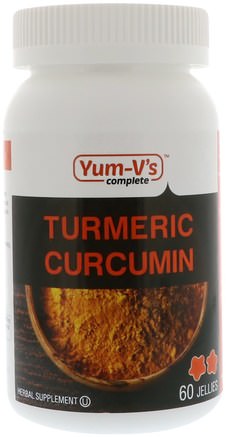 Turmeric Curcumin, 60 Jellies by Yum-Vs-Kosttillskott, Antioxidanter, Curcumin C3-Komplex