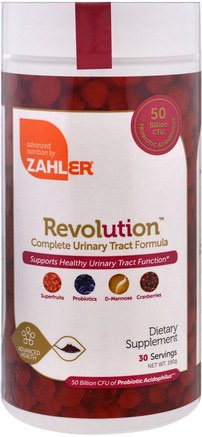 Revolution, Complete Urinary Tract Formula, 180 g by Zahler-Örter, Tranbär