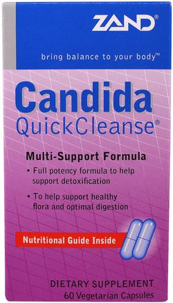 Candida Quick Cleanse, 60 Veggie Caps by Zand-Hälsa, Candida