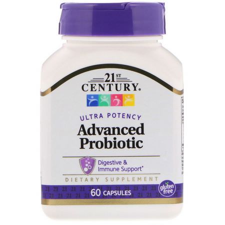 21st Century Probiotic Formulas - Probiotika, Matsmältning, Kosttillskott