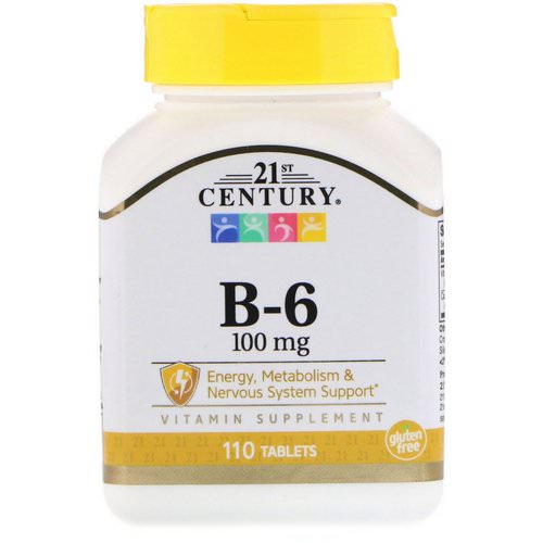 21st Century, B-6, 100 mg, 110 Tablets Review