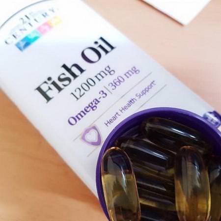 21st Century Omega-3 Fish Oil - Omega-3 Fiskolja, Omega Epa Dha, Fiskolja, Kosttillskott