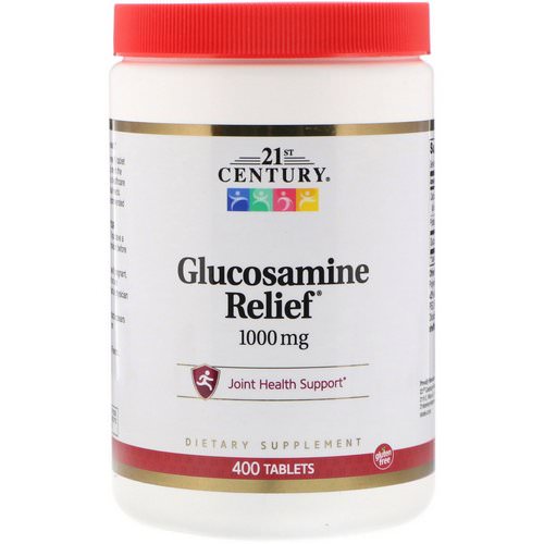 21st Century, Glucosamine Relief, 1,000 mg, 400 Tablets Review