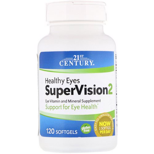 21st Century, Healthy Eyes SuperVision2, 120 Softgels Review