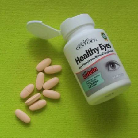 21st Century, Healthy Eyes with Lutein, 60 Tablets