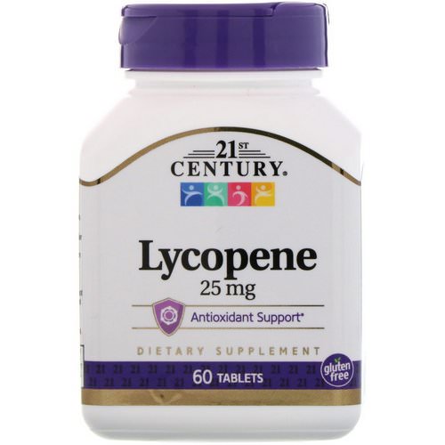 21st Century, Lycopene, 25 mg, 60 Tablets Review