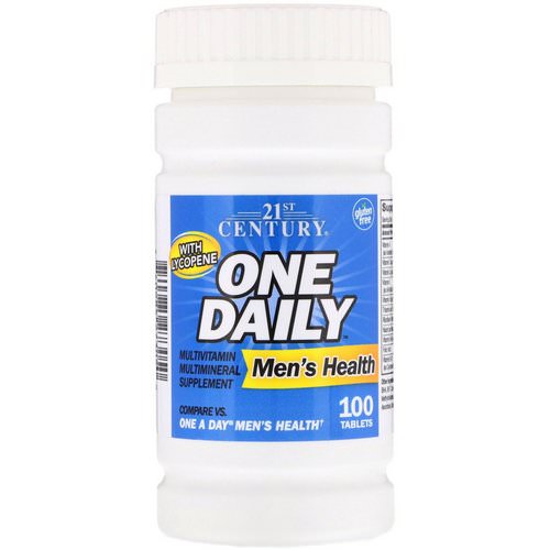 21st Century, One Daily, Men's Health, 100 Tablets Review