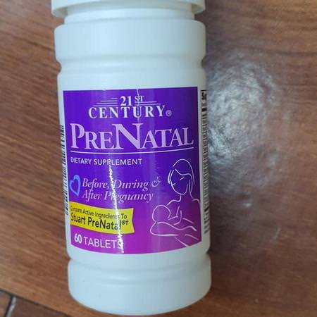 21st Century Prenatal Multivitaminer, Kvinnors Hälsa, Kosttillskott