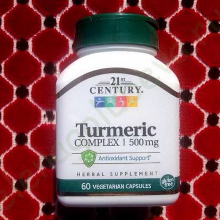 21st Century Turmeric Curcumin Formulas - Curcumin, Gurkmeja, Antioxidanter, Kosttillskott