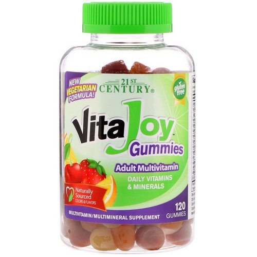 21st Century, VitaJoy Gummies, Adult Multivitamin, 120 Gummies Review