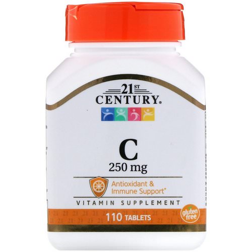 21st Century, Vitamin C, 250 mg, 110 Tablets Review