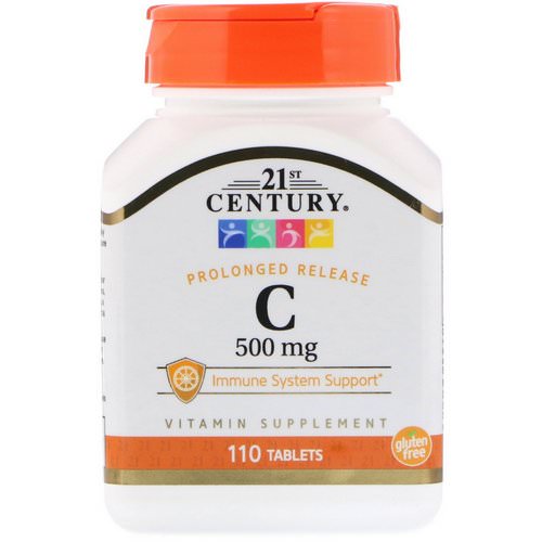 21st Century, Vitamin C, Prolonged Release, 500 mg, 110 Tablets Review